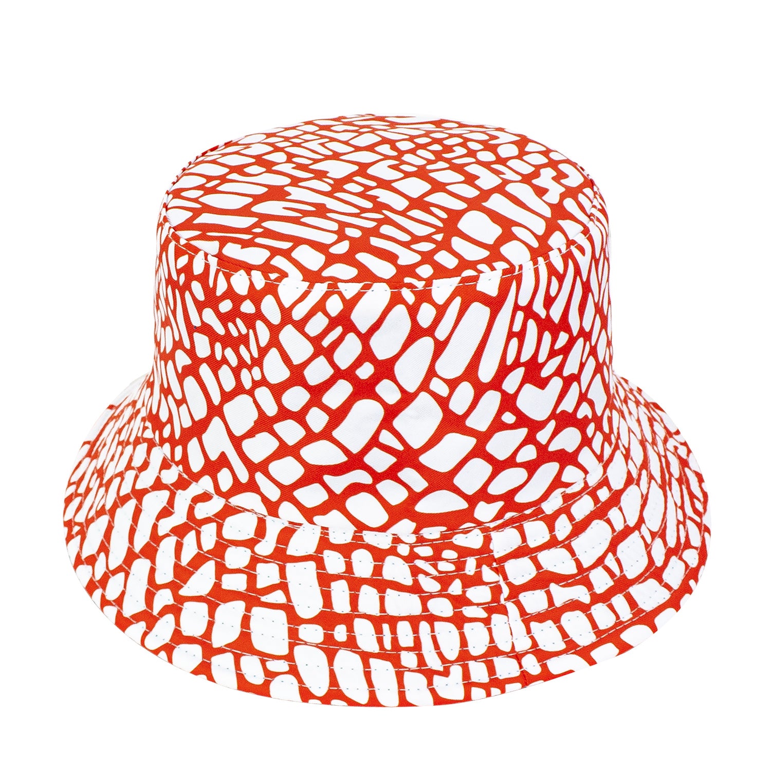 Web Polyester Bucket Hat Doba Red